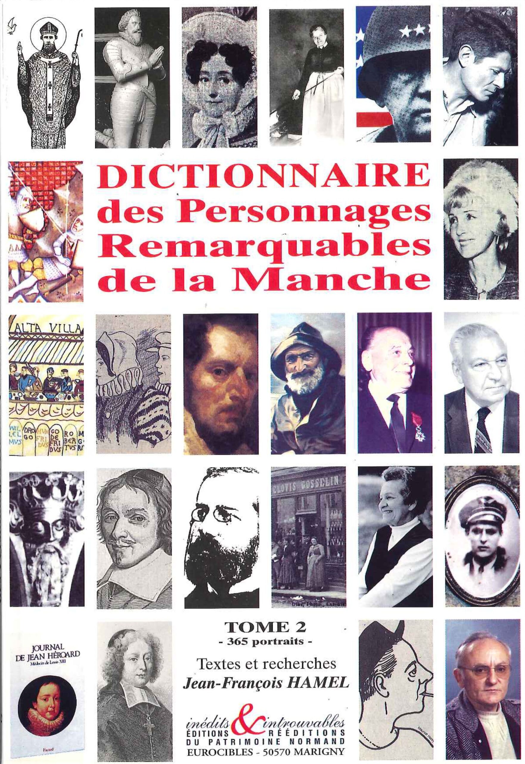 Dictionnaire des Personnages Remarquables de la Manche - Tome 2